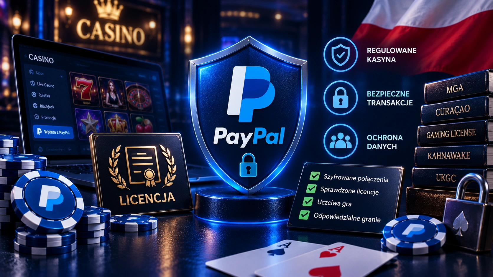 Licencje i Bezpieczeństwo Kasyn Akceptujących PayPal